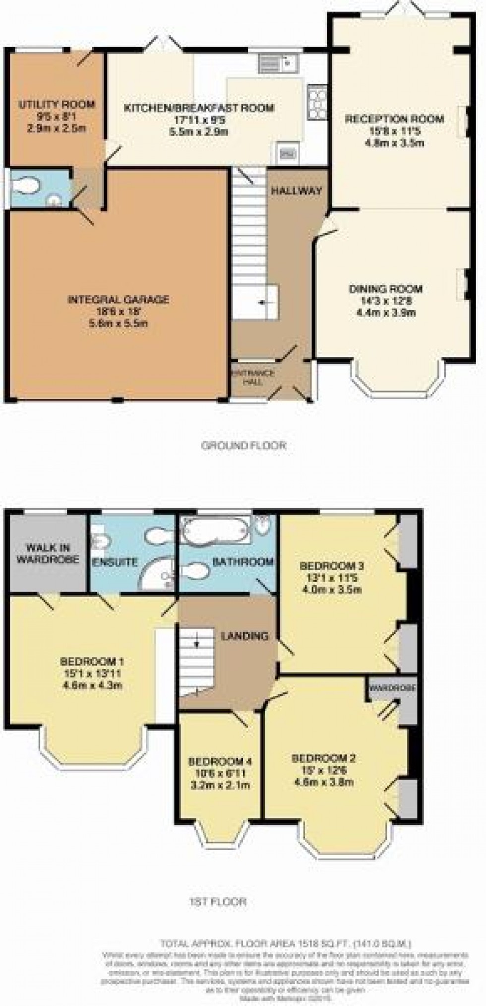 Floorplan for Montague Avenue, South Croydon