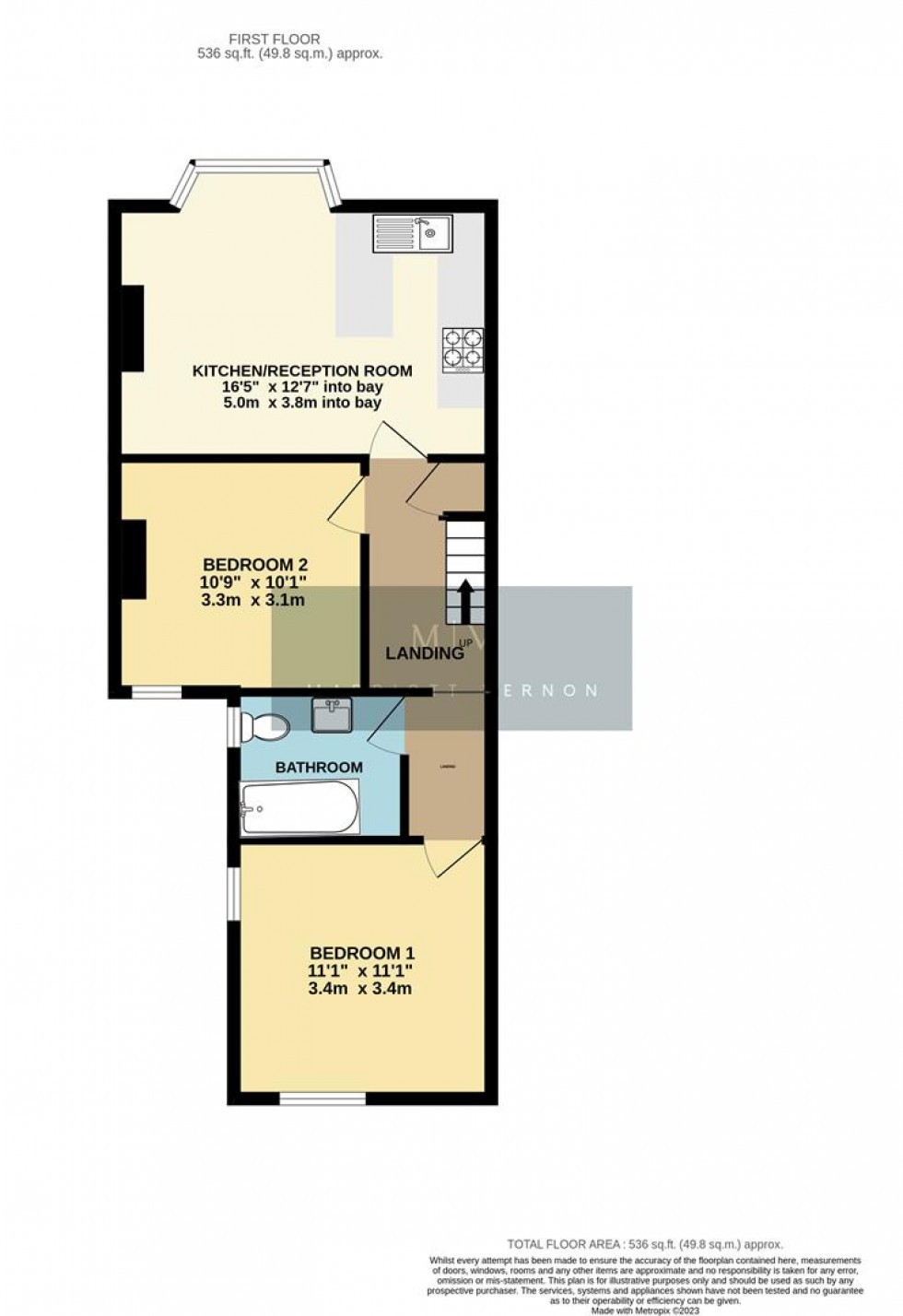 Floorplan for Greenside Road, Croydon