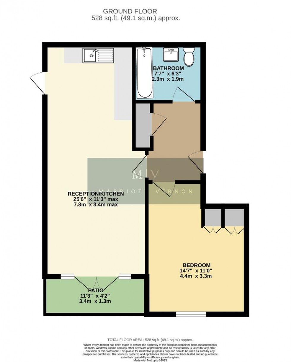 Floorplan for Smitham Bottom Lane, Purley