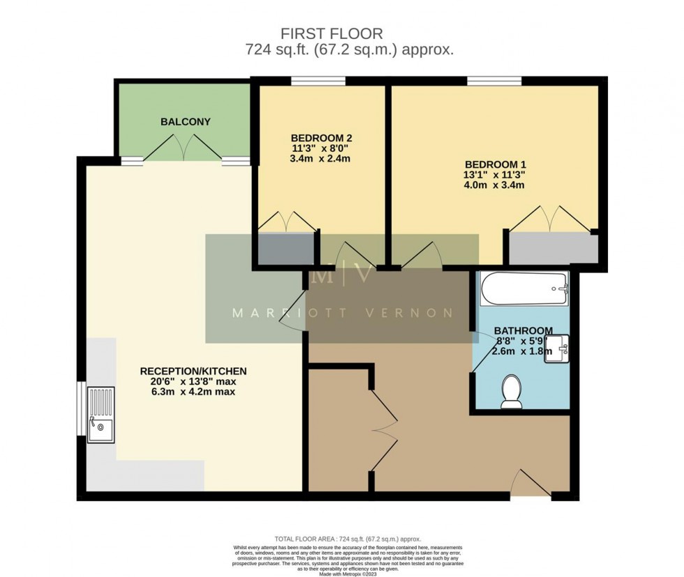 Floorplan for Smitham Bottom Lane, Purley