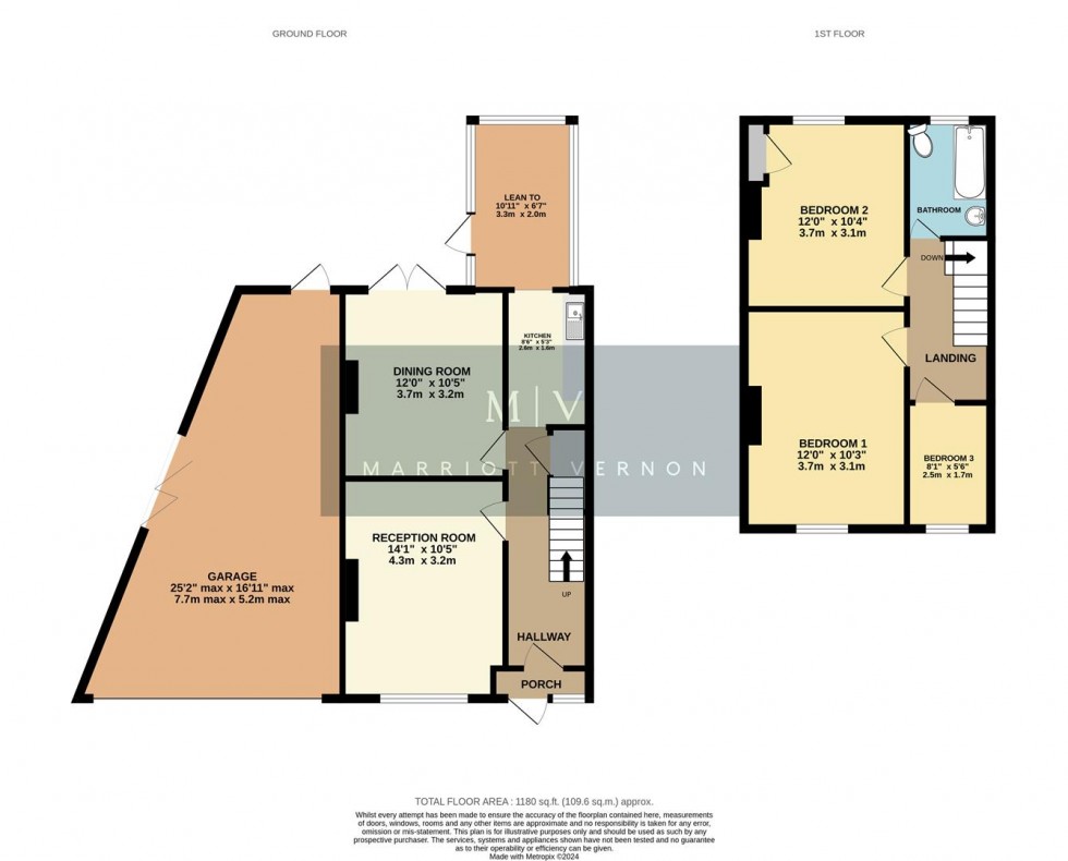 Floorplan for Beckford Road, Croydon