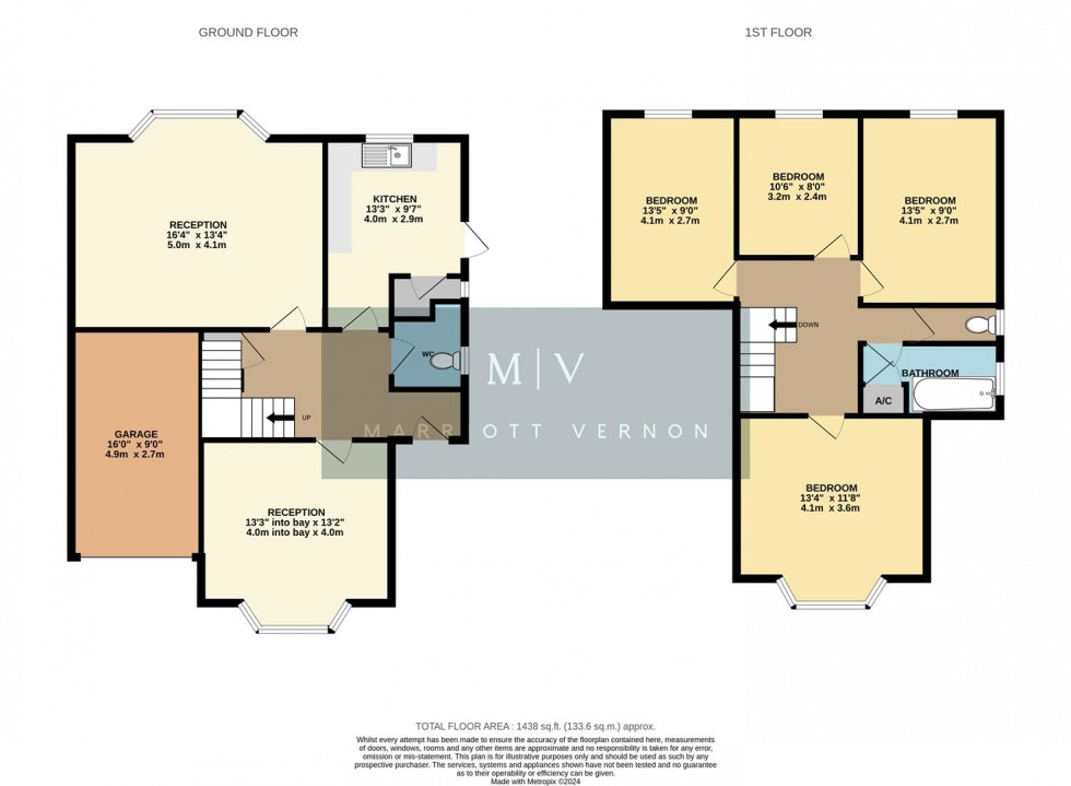 Floorplan for Rectory Park, Sanderstead