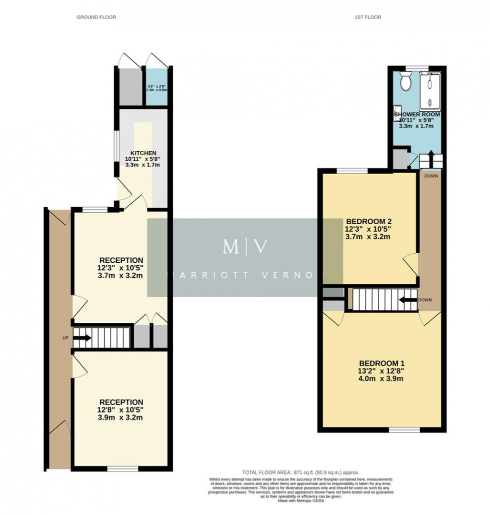 Floorplan for Laud Street, Croydon