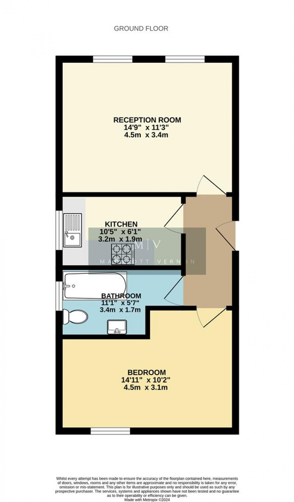 Floorplan for Birdhurst Rise, South Croydon