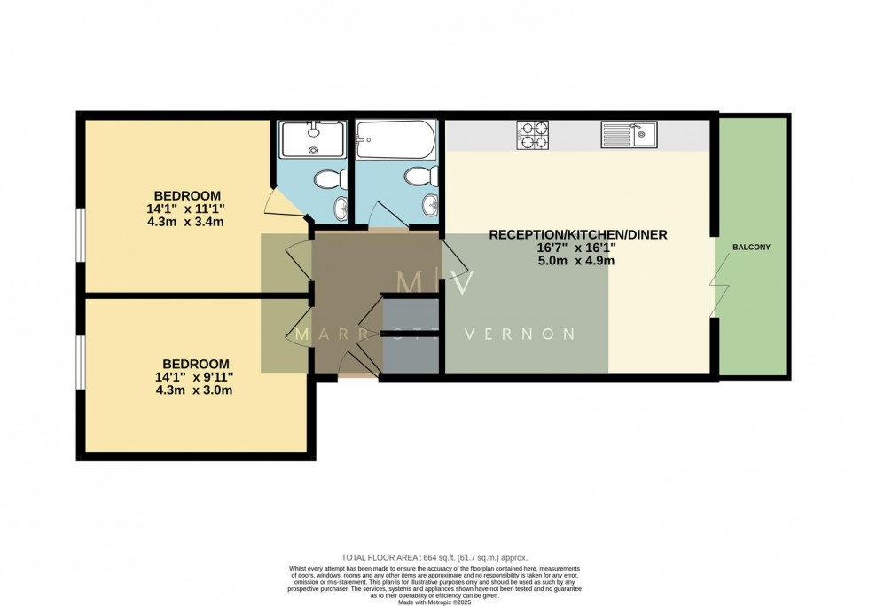 Floorplan for The Avenue, Croydon