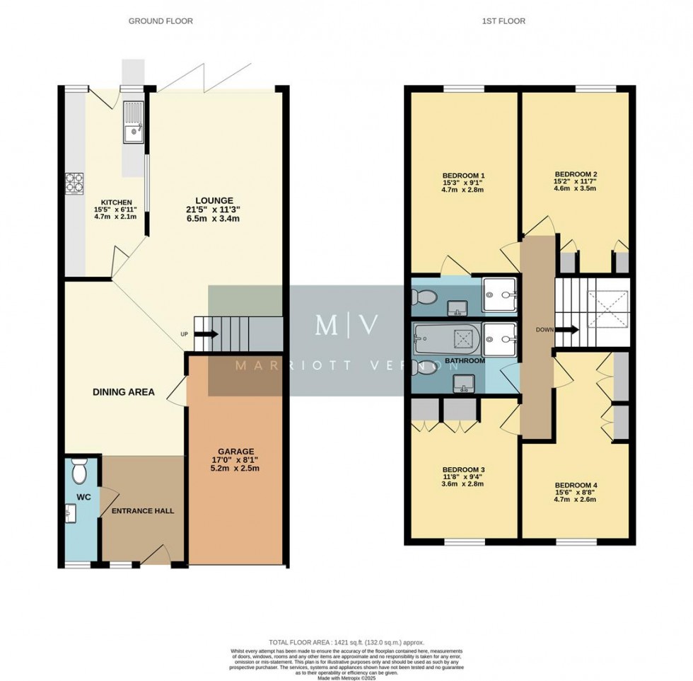 Floorplan for Hunters Way, Croydon