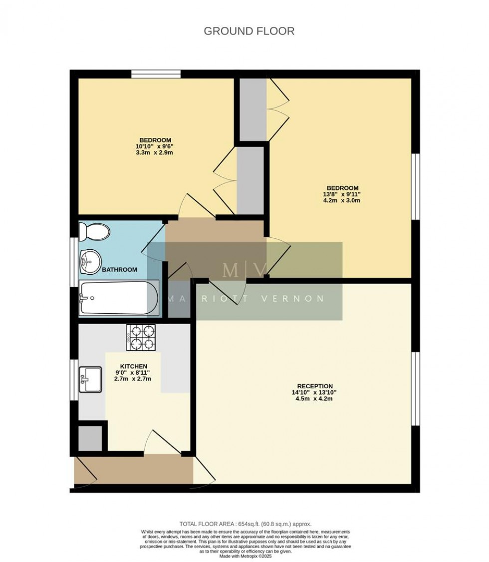 Floorplan for Waldronhyrst, South Croydon