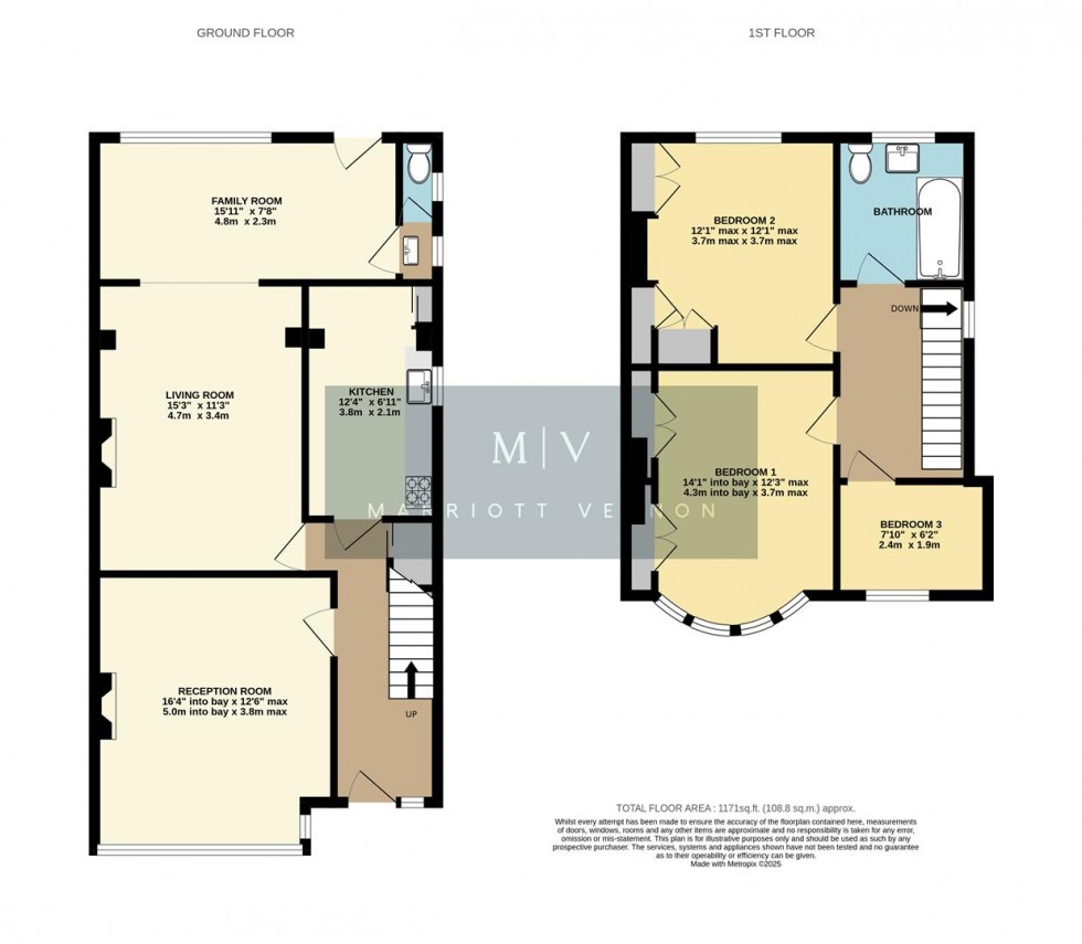 Floorplan for Pollards Hill South, London
