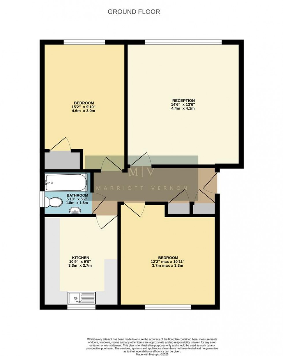 Floorplan for Harewood Road, South Croydon