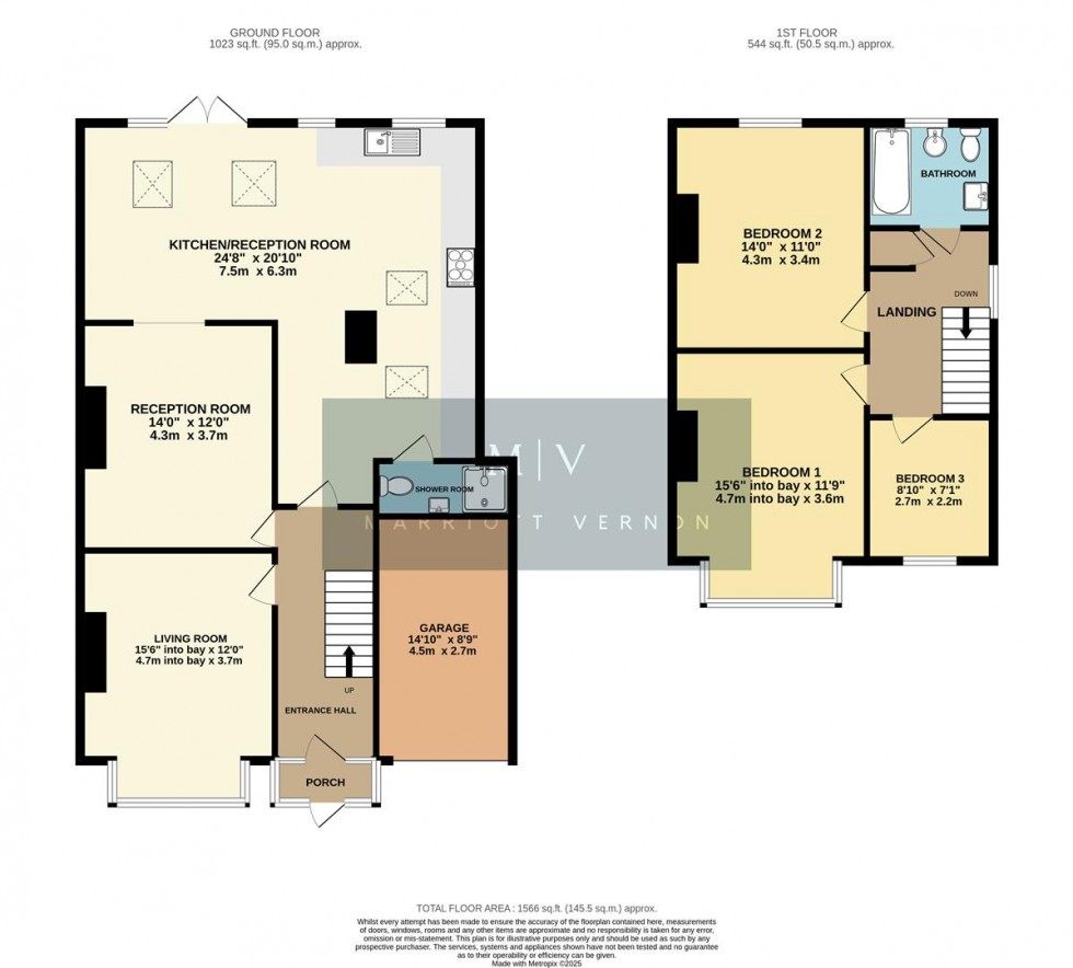 Floorplan for Birdhurst Avenue, South Croydon