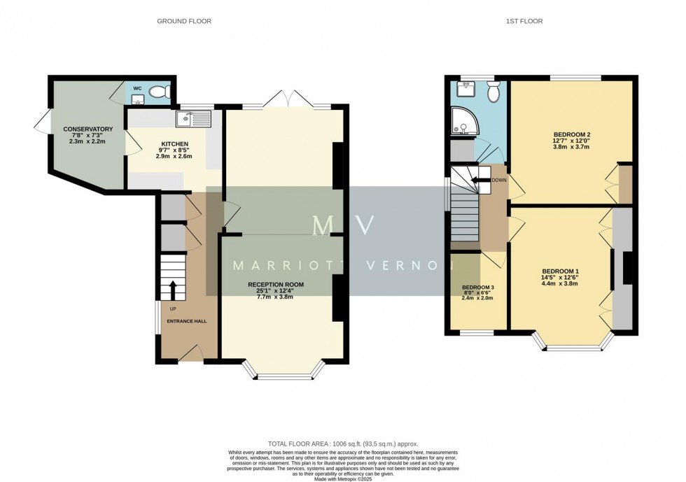Floorplan for Pinewood Close, Croydon