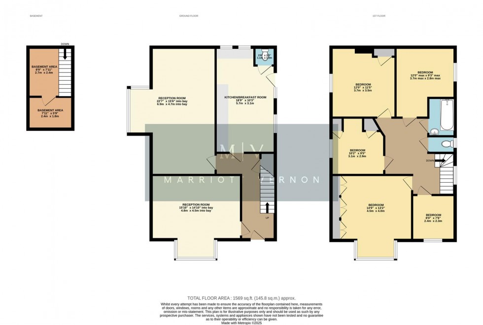 Floorplan for Warrington Road, Croydon