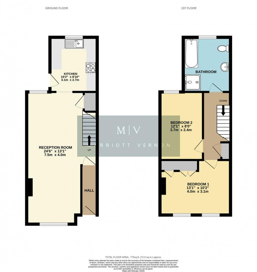 Floorplan for Lower Road, Kenley