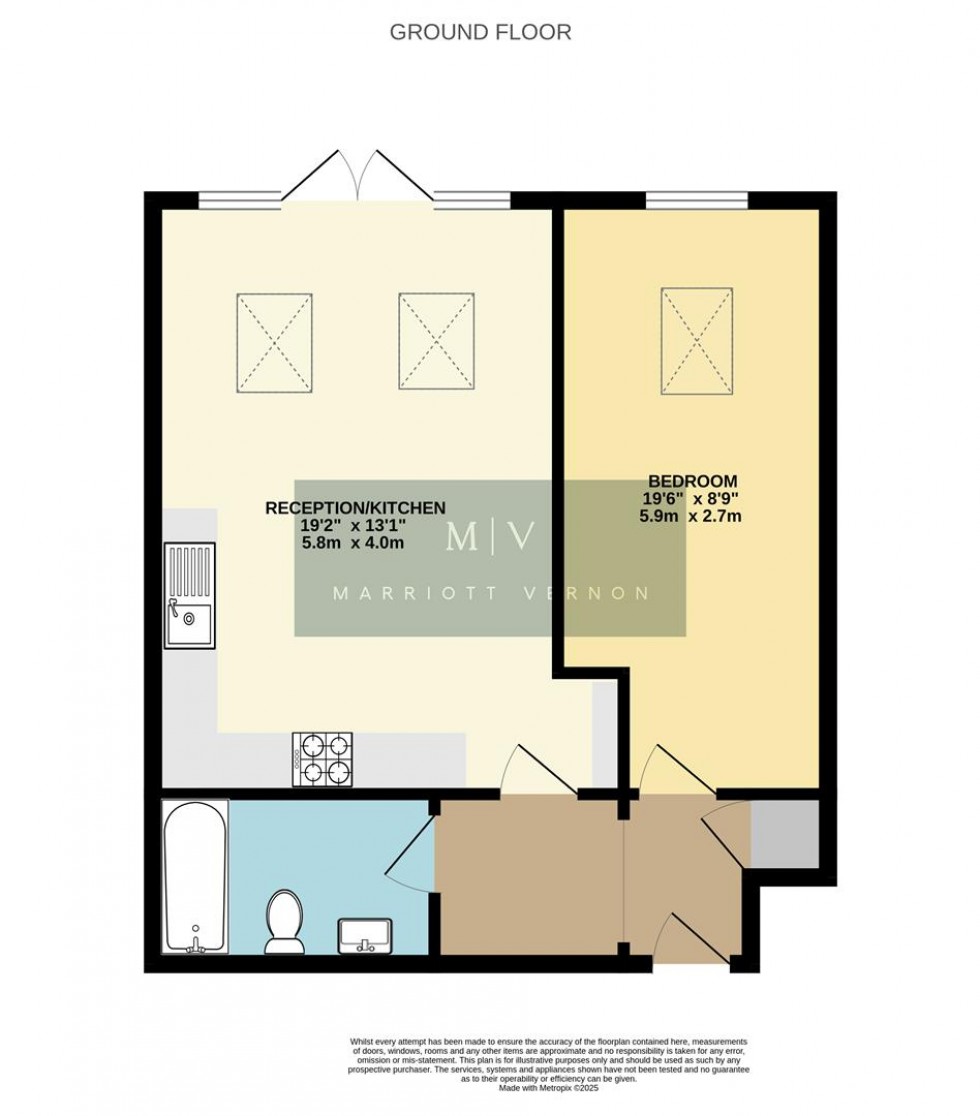 Floorplan for Campden Road, South Croydon