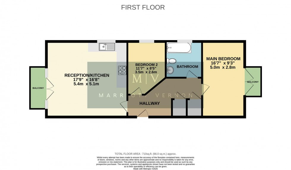 Floorplan for Normanton Road, South Croydon