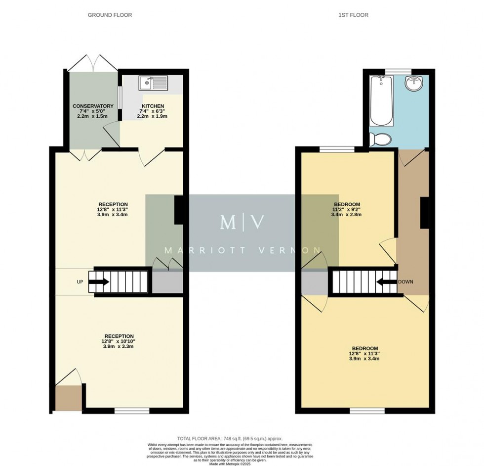 Floorplan for Leslie Grove, Croydon