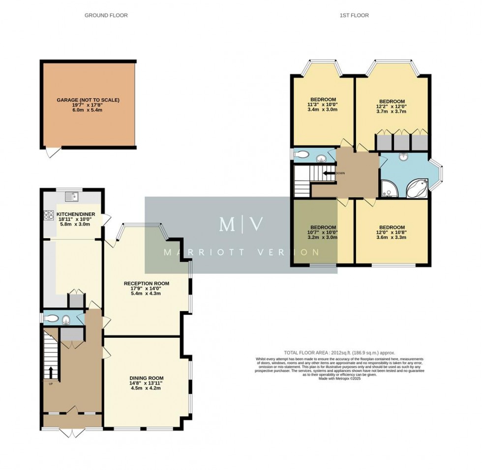 Floorplan for Coombe Road, Croydon