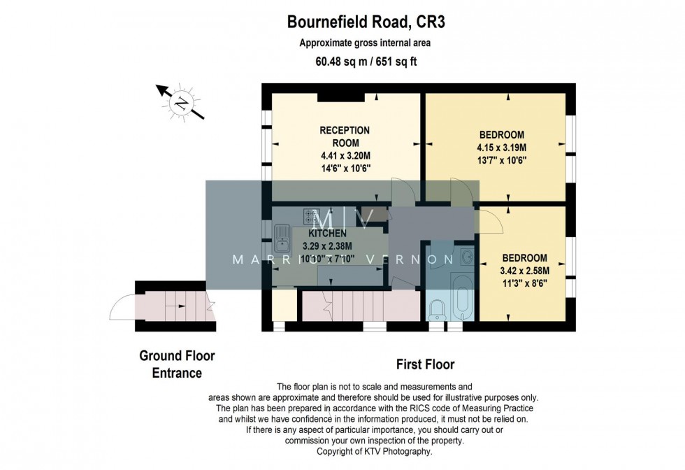 Floorplan for Bournefield Road, Whyteleafe