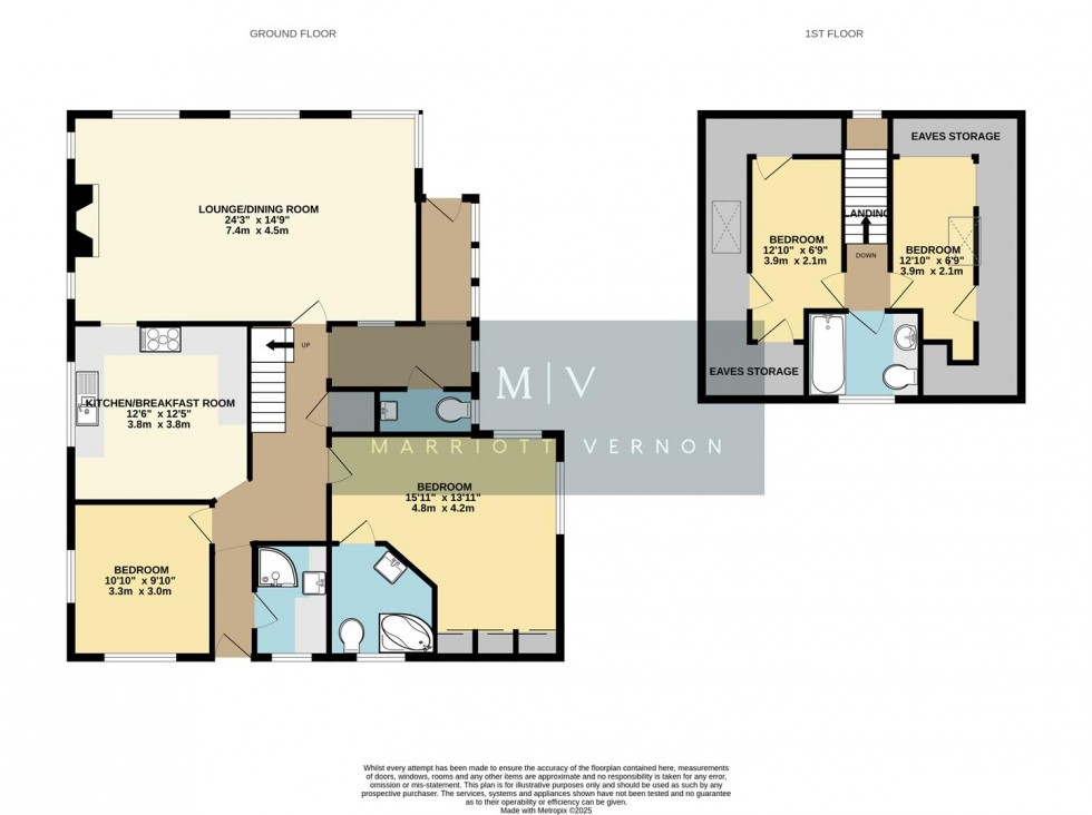 Floorplan for Church Way, South Croydon