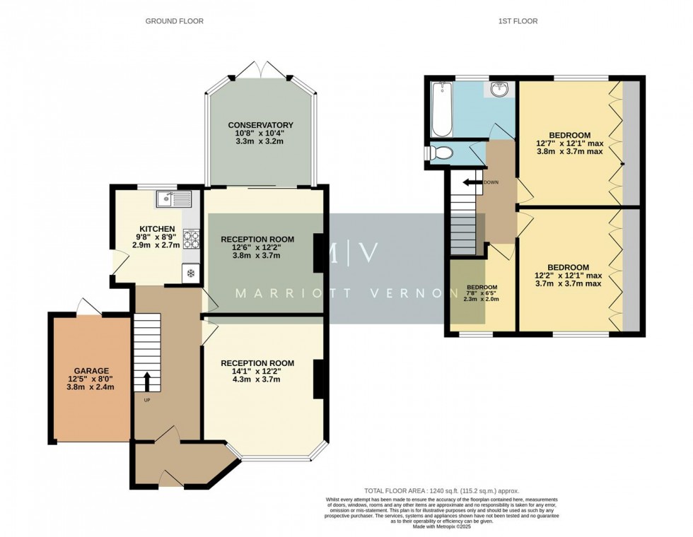 Floorplan for Violet Lane, Croydon