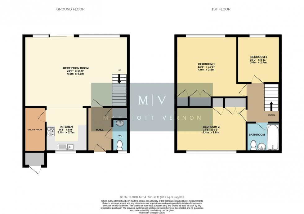 Floorplan for Park Hill Rise, Croydon