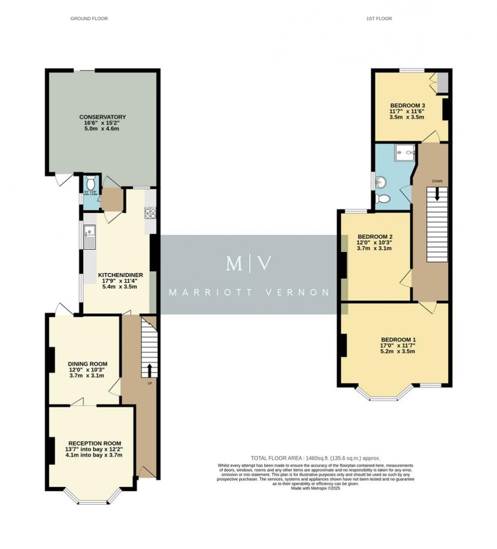 Floorplan for Hartley Road, Croydon