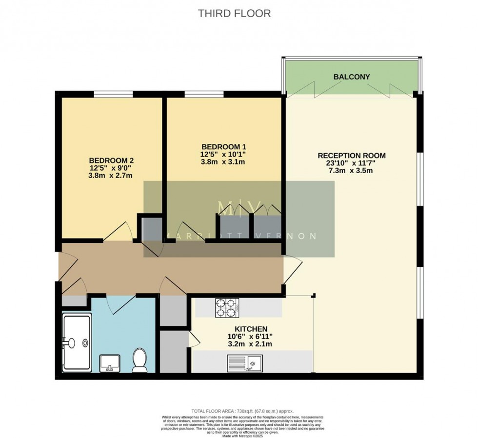 Floorplan for Turnpike Link, Croydon