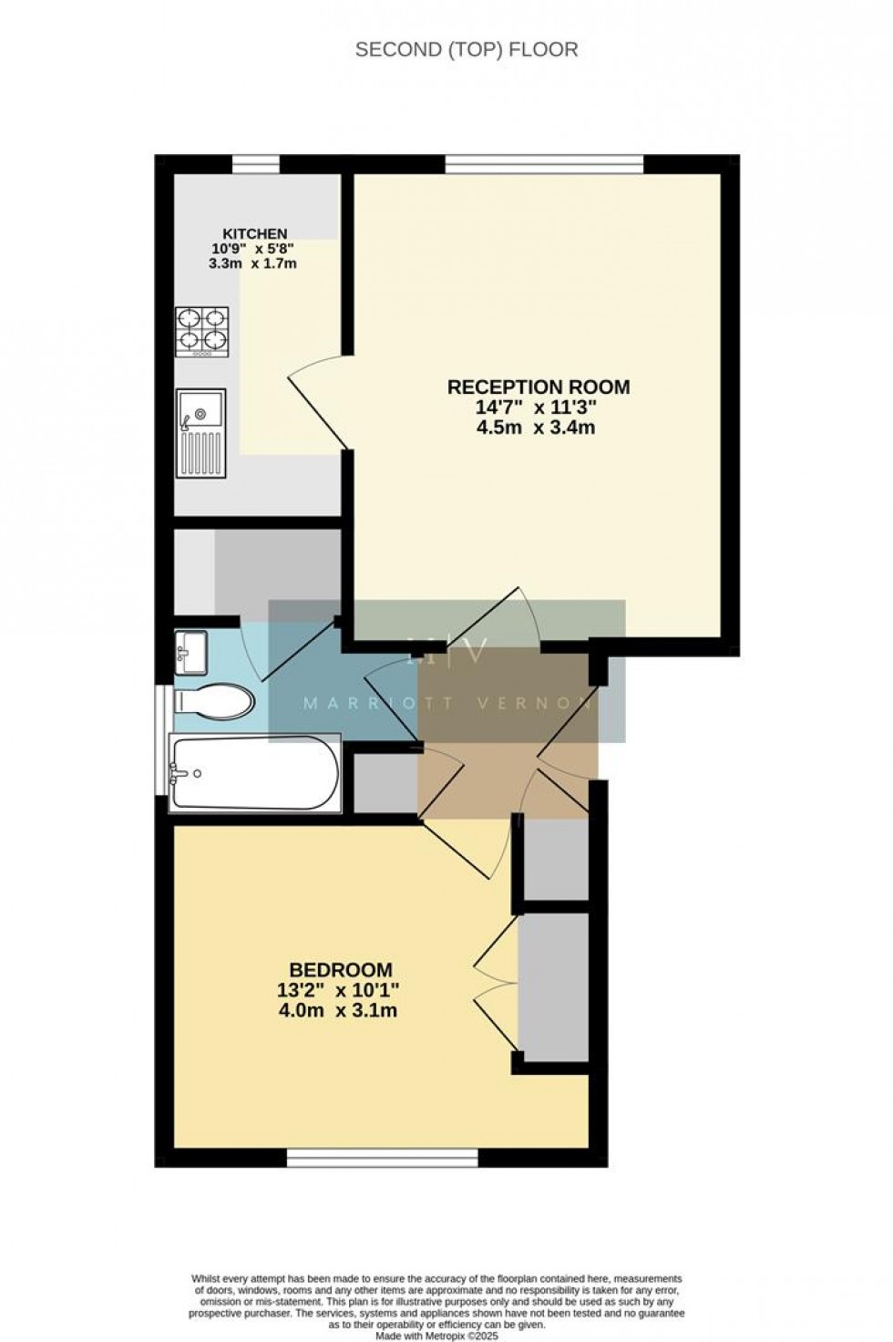 Floorplan for Garrick Crescent, Croydon