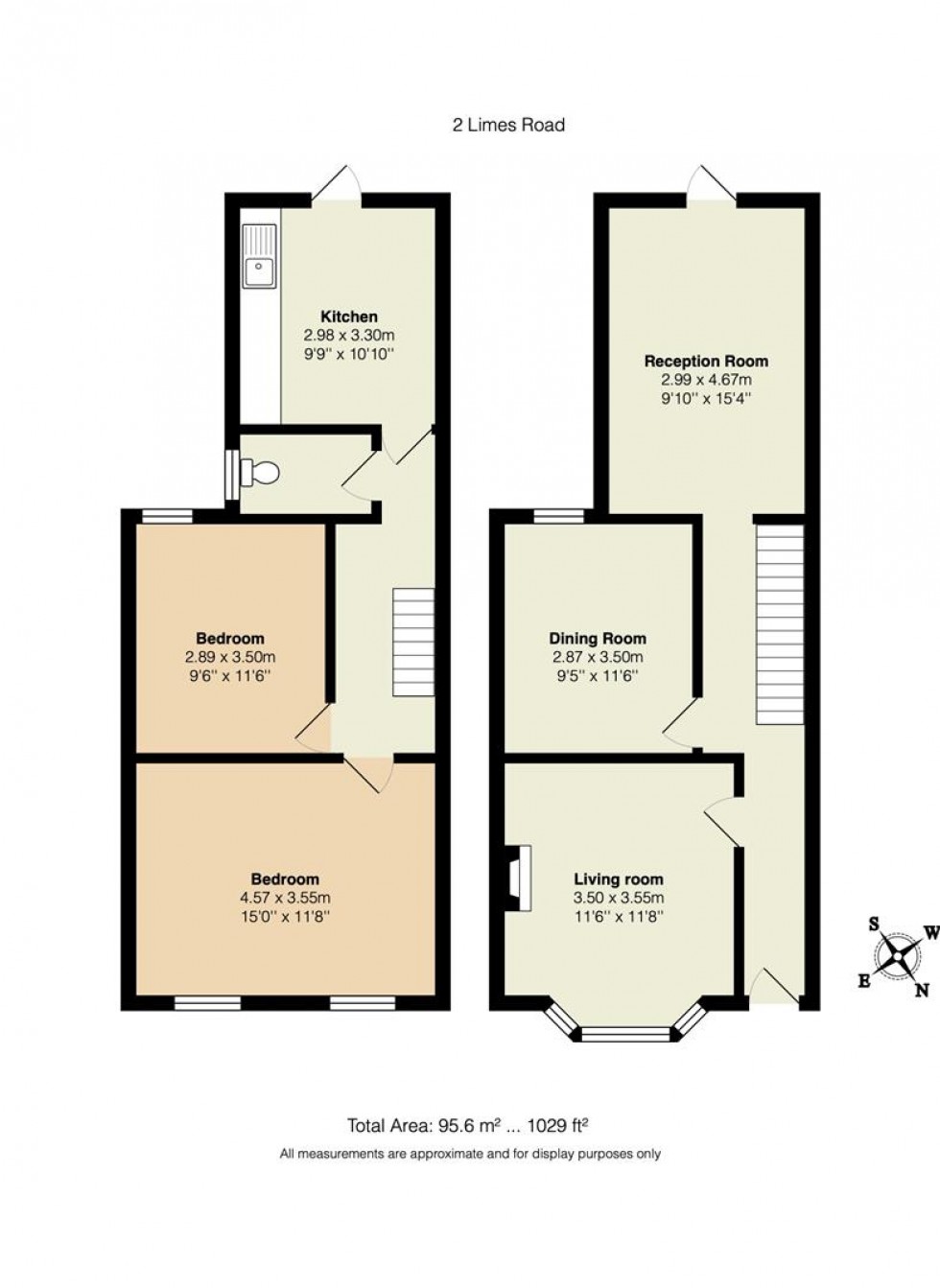 Floorplan for Limes Road, Croydon