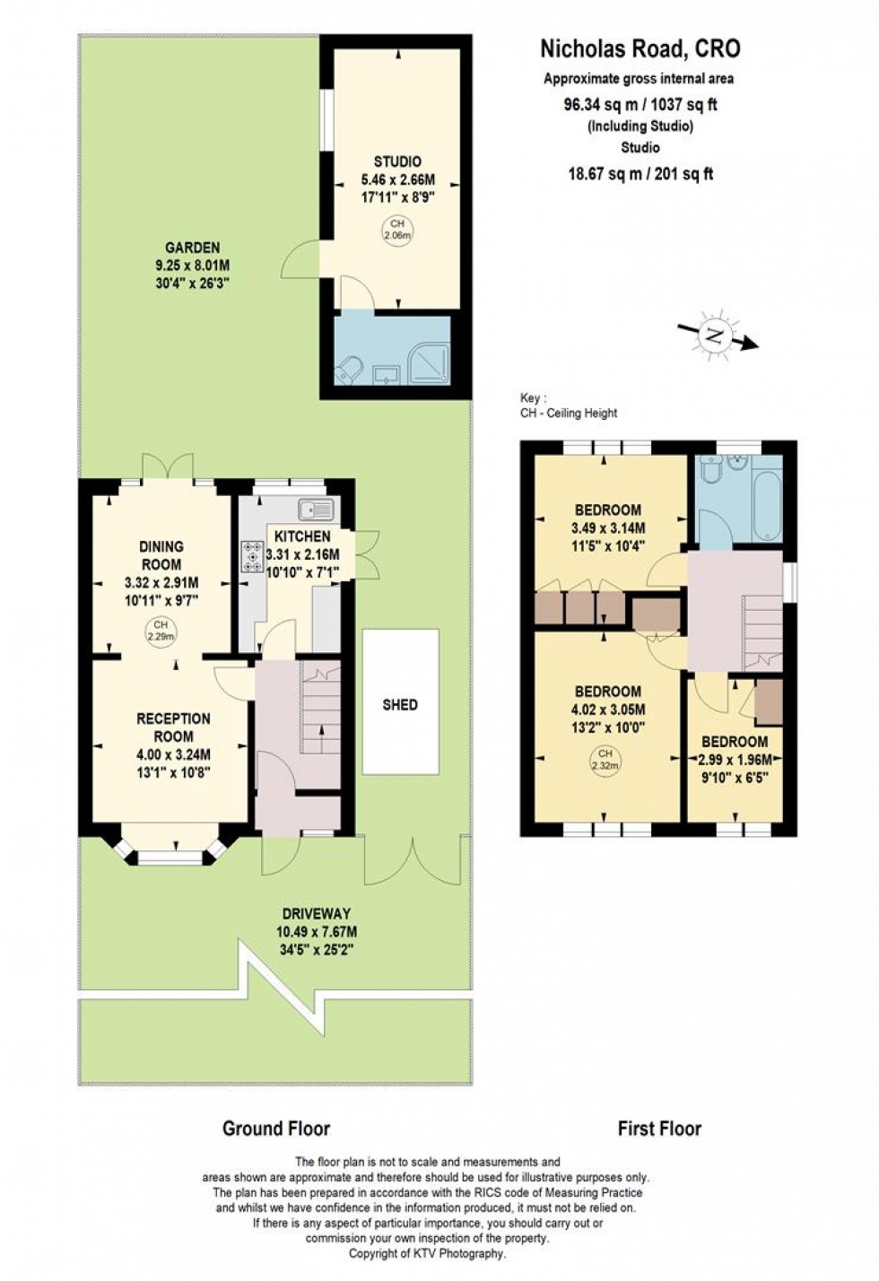 Floorplan for Nicholas Road, Croydon