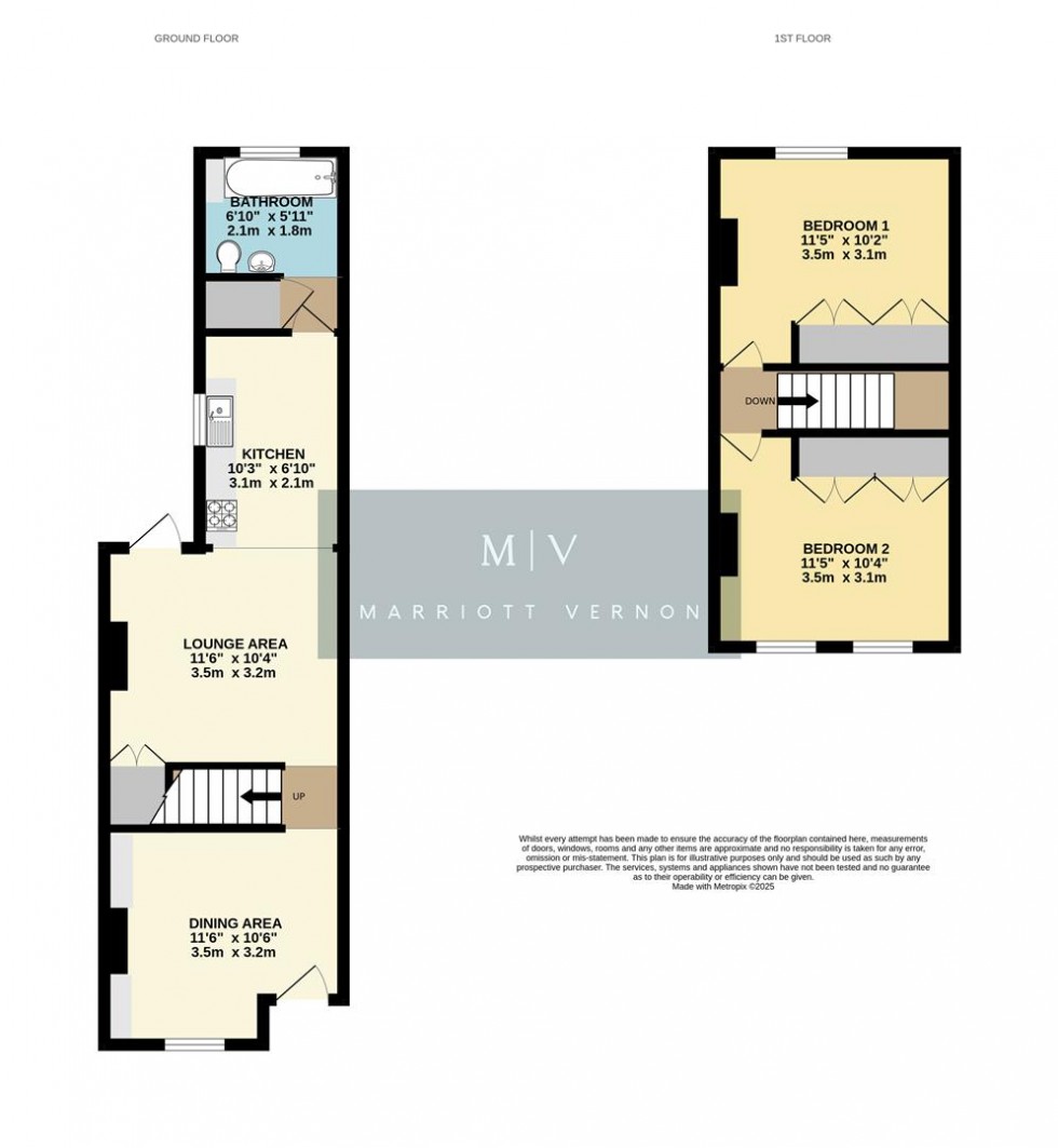 Floorplan for Fawcett Road, Croydon