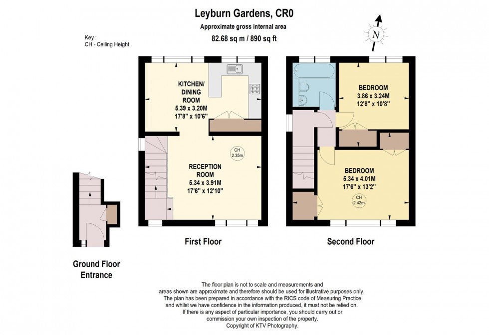 Floorplan for Leyburn Gardens, Croydon