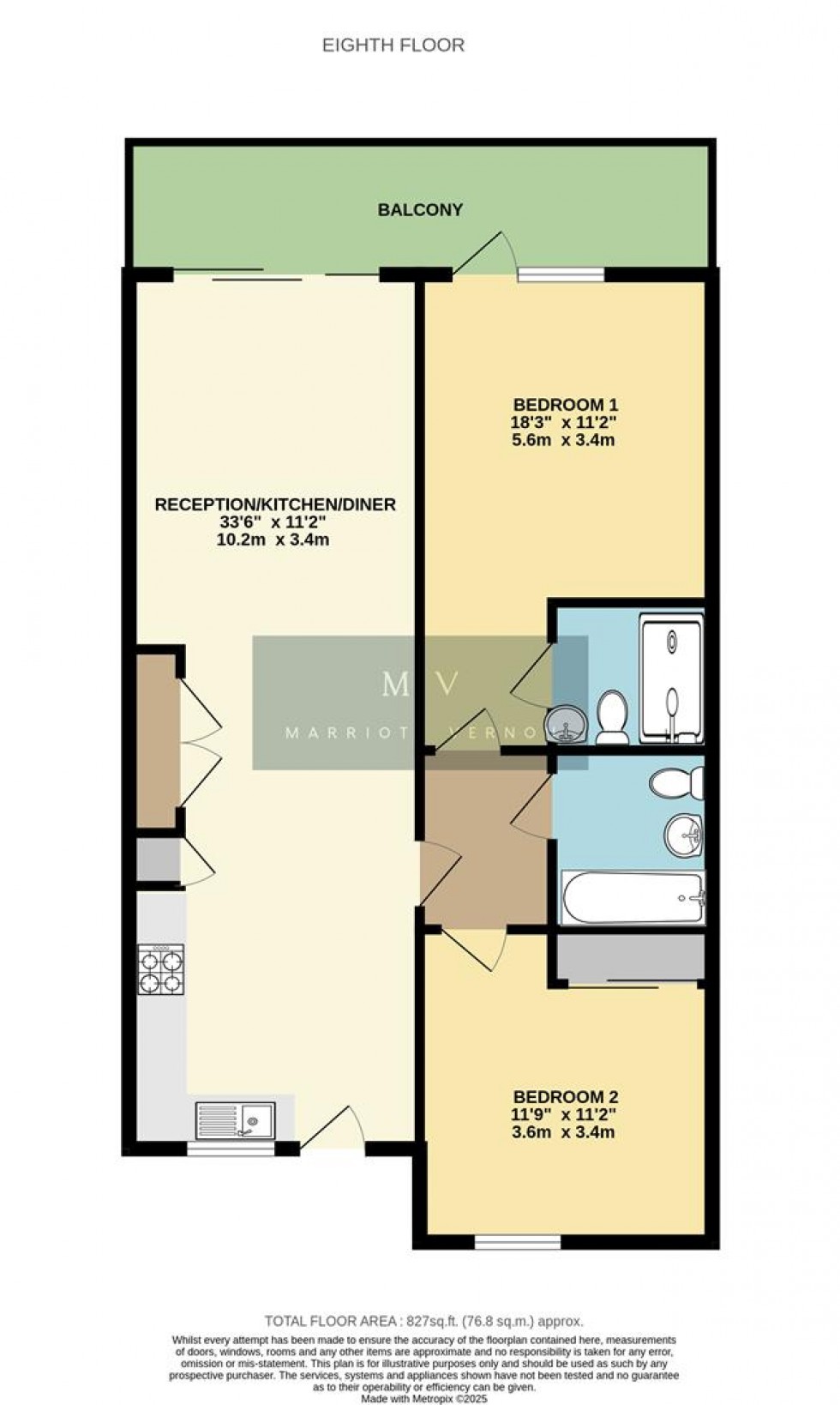 Floorplan for Caithness Walk, Croydon