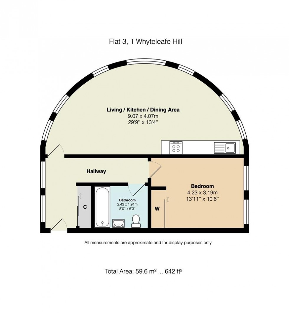 Floorplan for Whyteleafe Hill, Whyteleafe