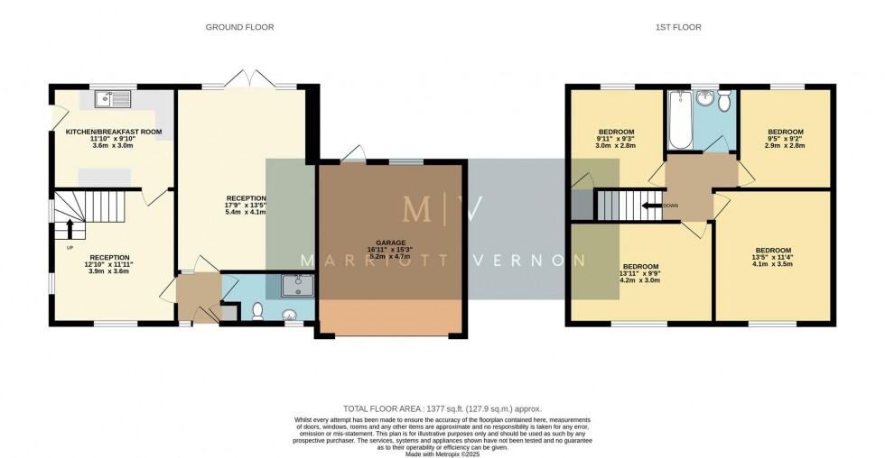 Floorplan for Pollards Wood Road, Norbury, London