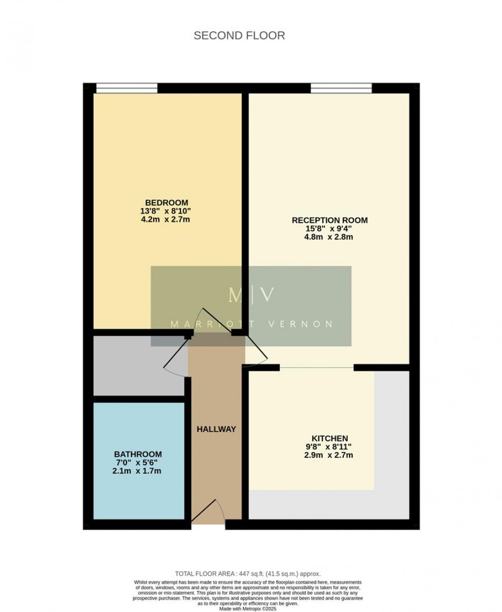 Floorplan for Burway Close, South Croydon