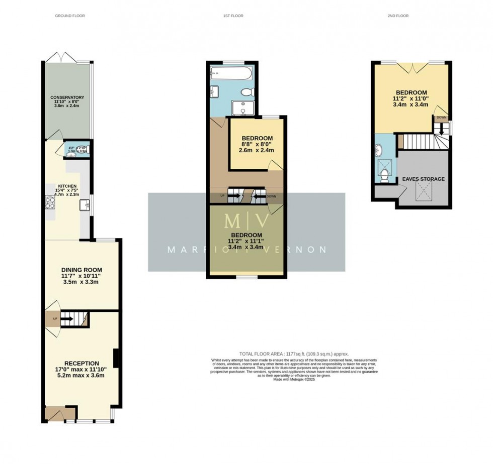 Floorplan for Newark Road, South Croydon