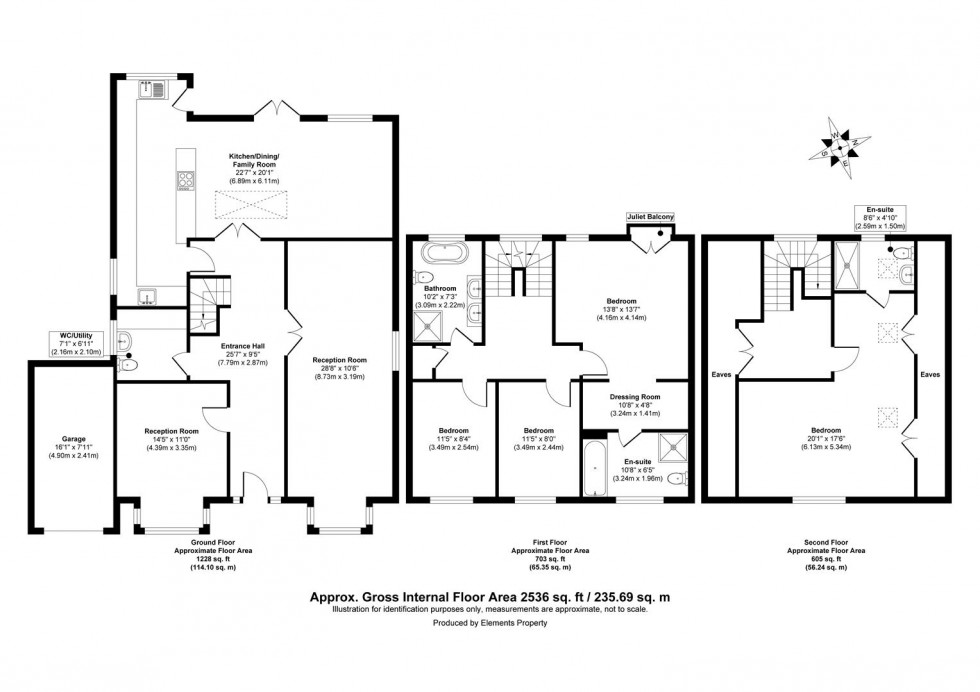 Floorplan for Farleigh Road, Warlingham