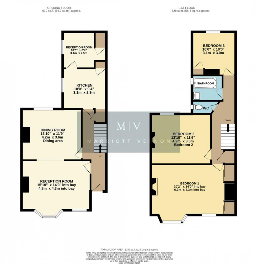 Floorplan for Brighton Road, South Croydon