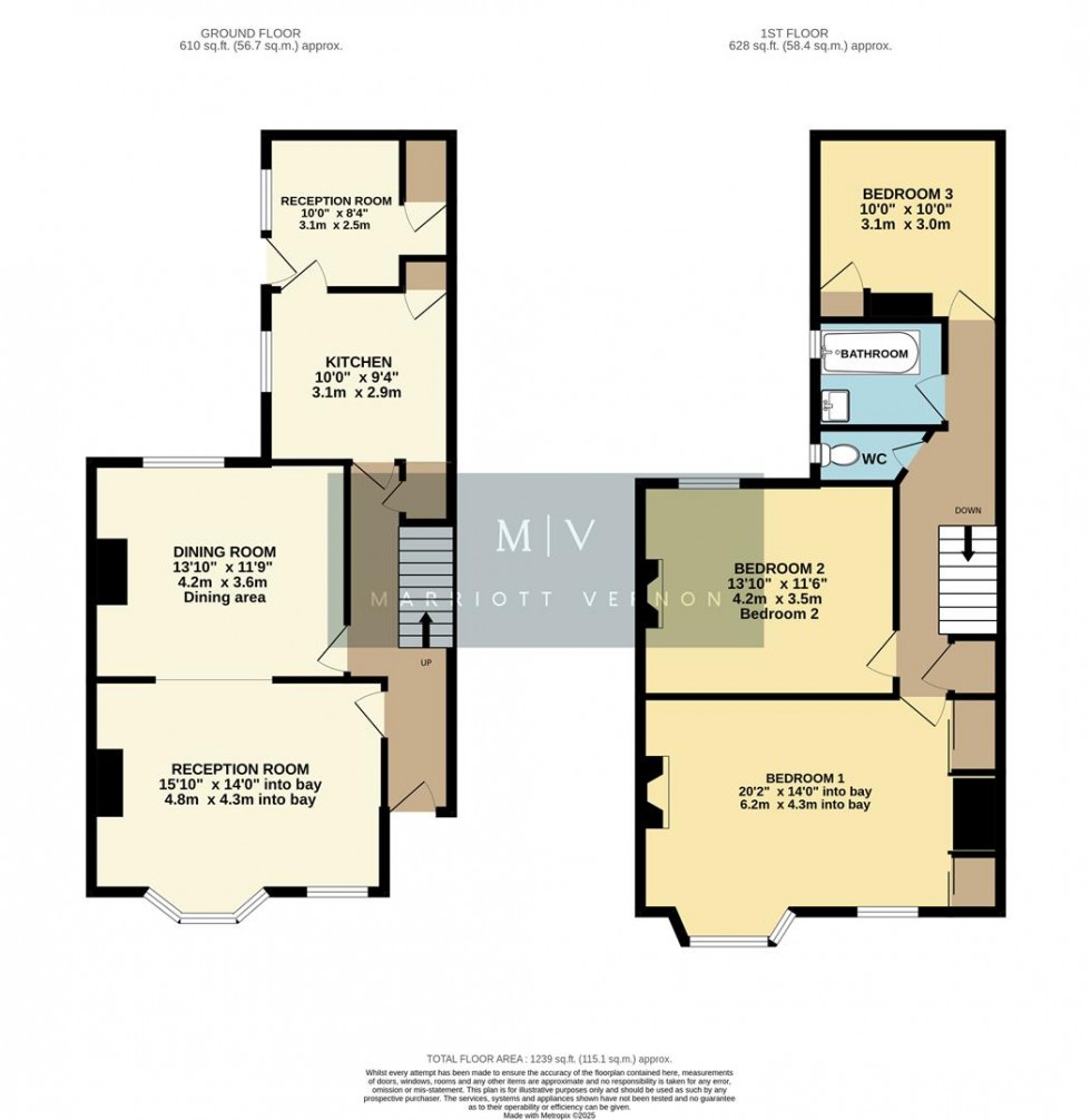 Floorplan for Brighton Road, South Croydon