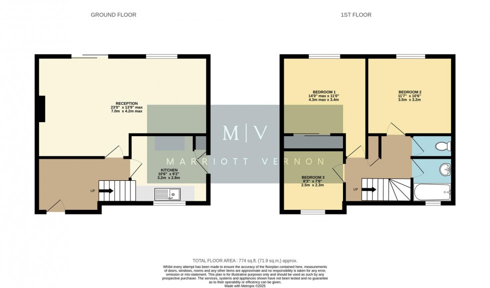 Floorplan for Church Way, South Croydon