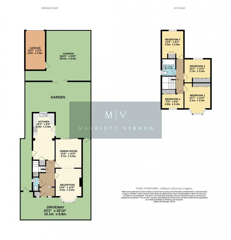 Floorplan for Lloyd Park Avenue, Croydon