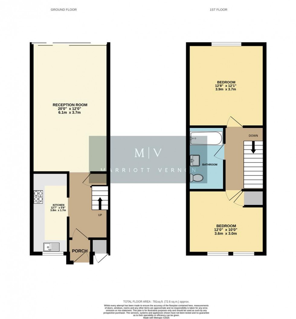 Floorplan for Alpine Close, Croydon