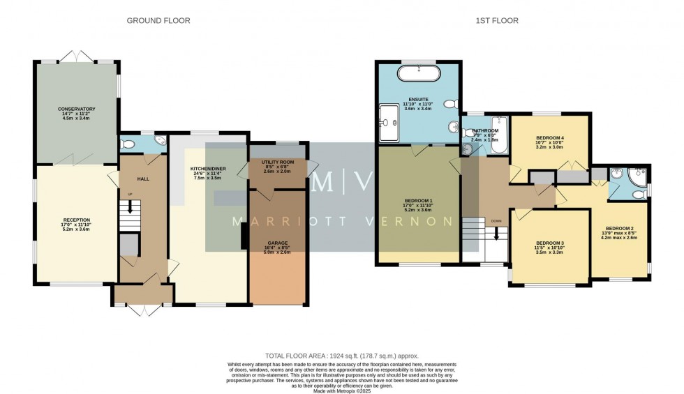 Floorplan for Manor Gardens, South Croydon