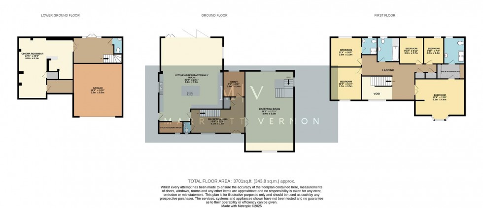 Floorplan for Pine Coombe, Croydon