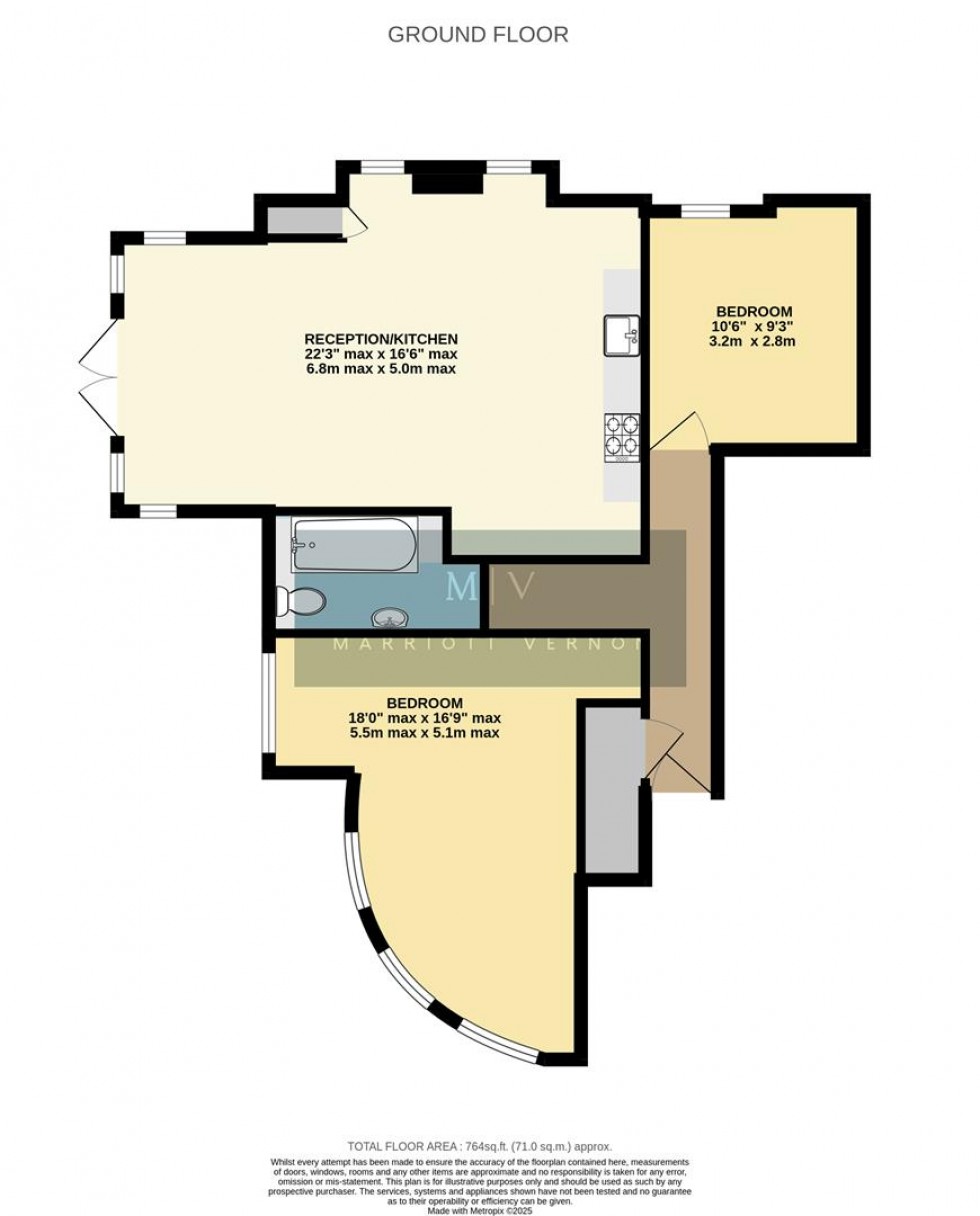 Floorplan for Croham Road, South Croydon
