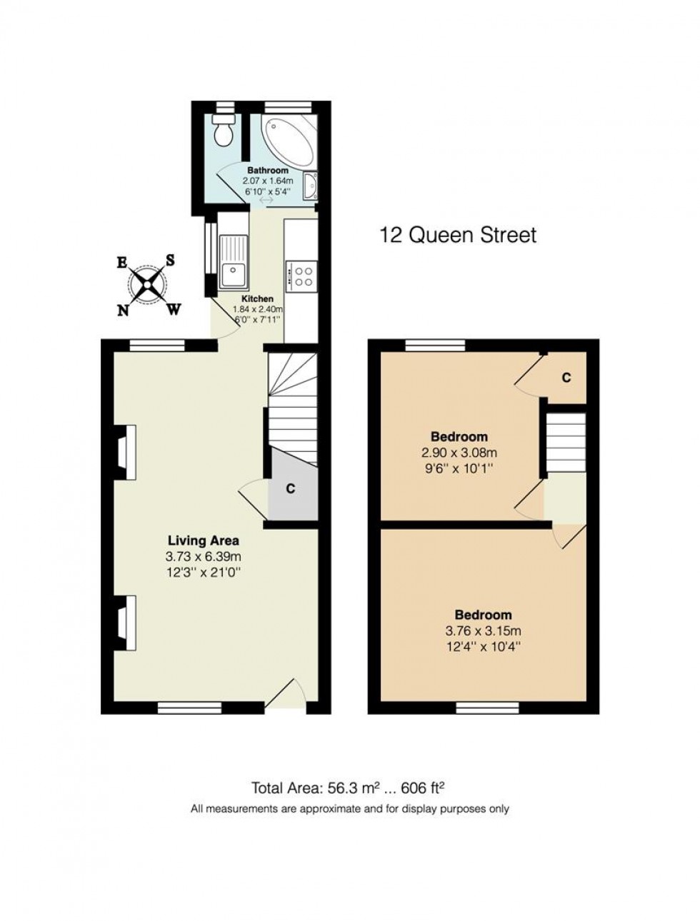 Floorplan for Queen Street, Croydon
