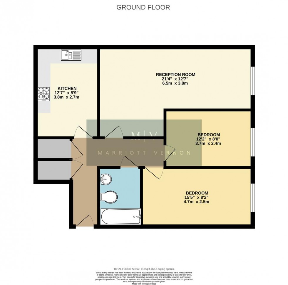 Floorplan for Sycamore Close, South Croydon